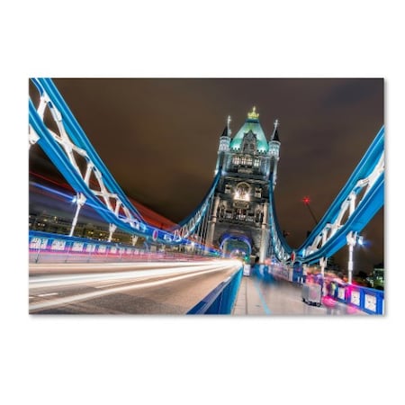 Trademark Fine Art Ahmed Lashin 'Crazy London' Canvas Art, 12x19 1X00989-C1219GG